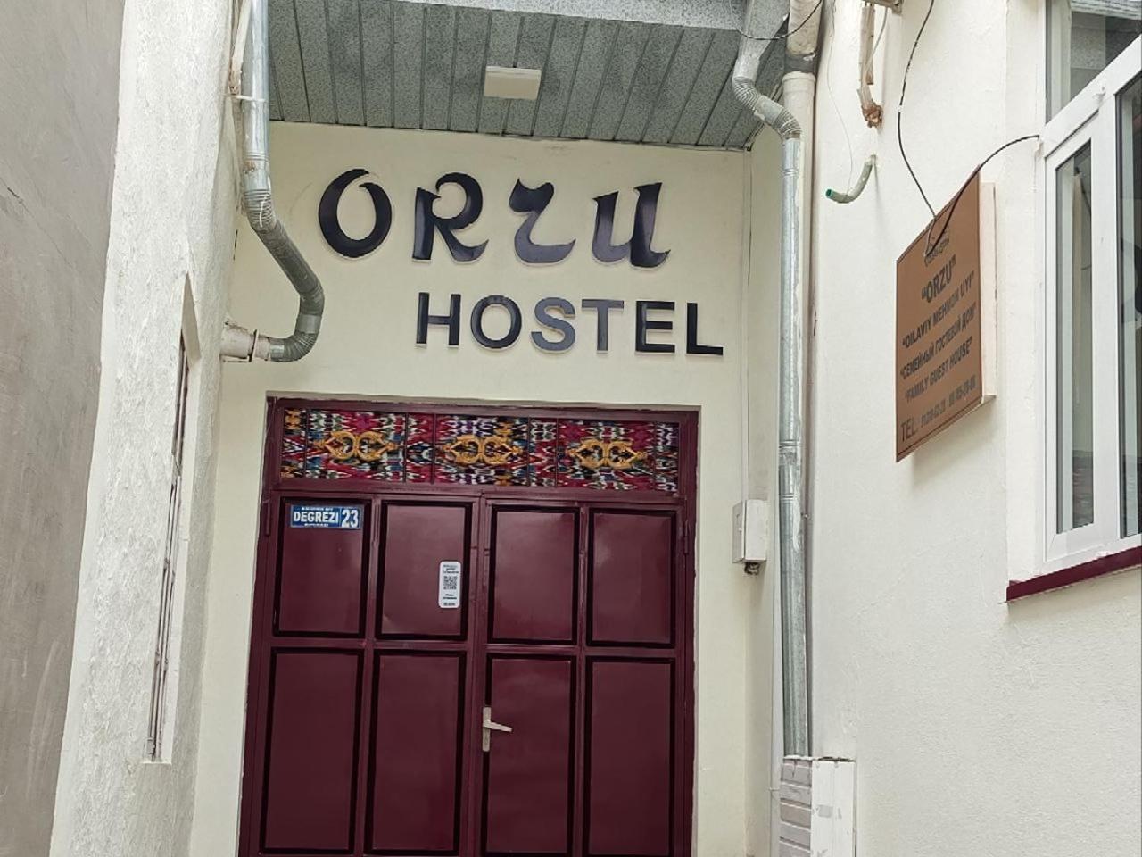 Orzu Guest House Buchara Zewnętrze zdjęcie